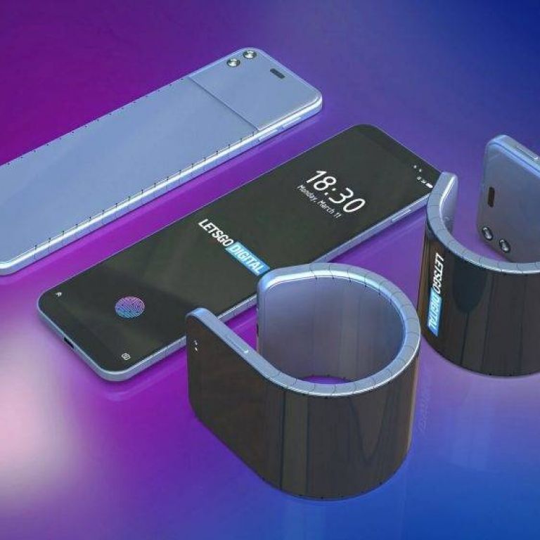 Samsung patenta un celular flexible que puedes usar como pulsera