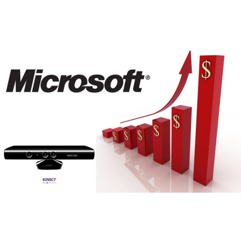 Microsoft marc record en ganancias gracias a Xbox y Kinect