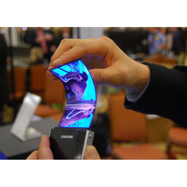 Samsung lanzará teléfonos con pantalla flexible