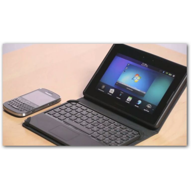 BlackBerry presenta un nuevo teclado para la PlayBook.