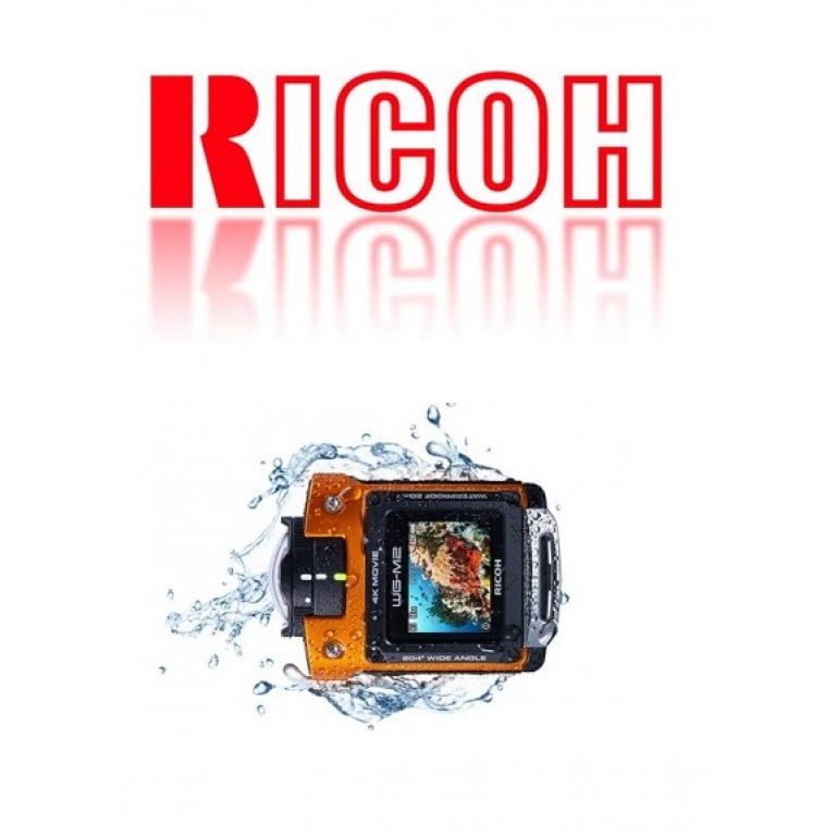 Ricoh presentó una cámara deportiva con un ángulo de visión de 204 grados