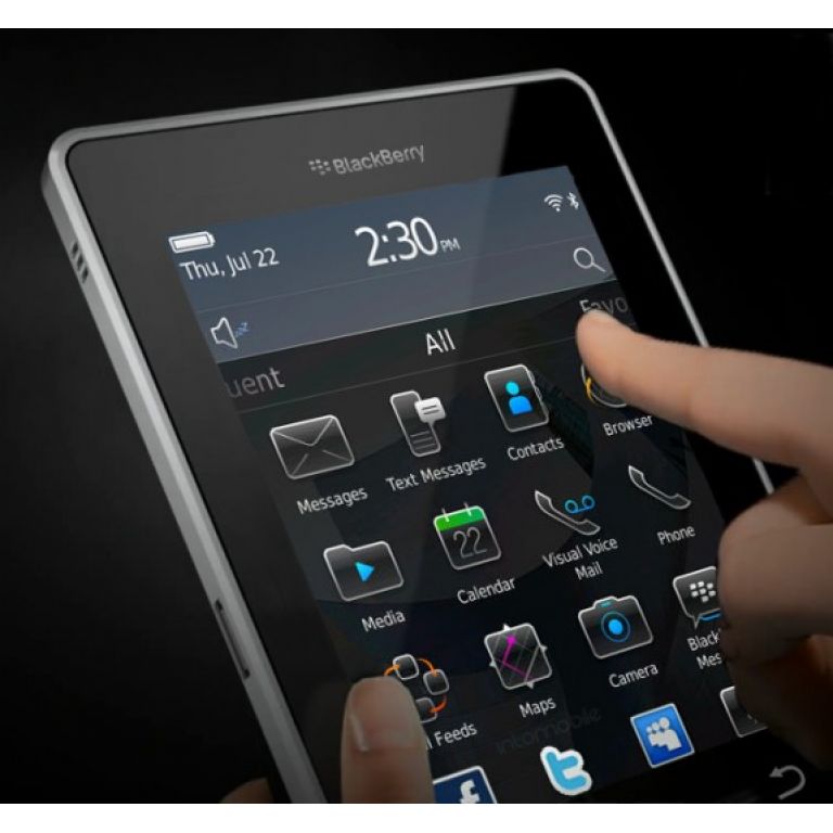 Fabricante de Blackberry presentara su tableta