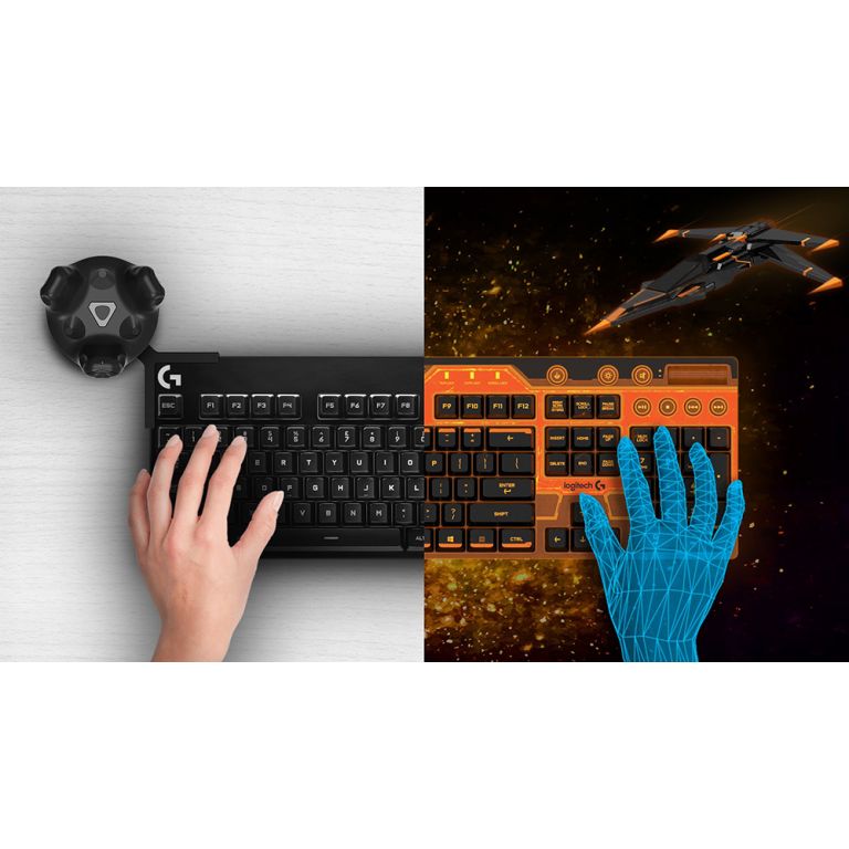 Logitech desarrolla un teclado para realidad virtual
