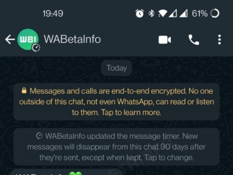 WhatsApp implementa etiquetas para los mensajes guardados