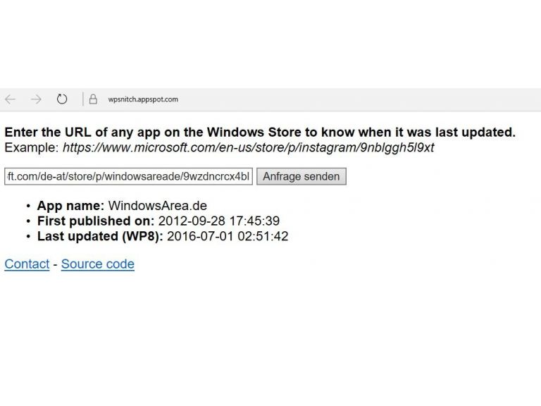 Esta web te dice cuándo se actualizó una app para Windows 10